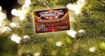 Fox Gift Card on Christmas Tree