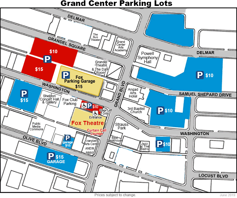 Directions and Parking | The Fabulous Fox Theatre