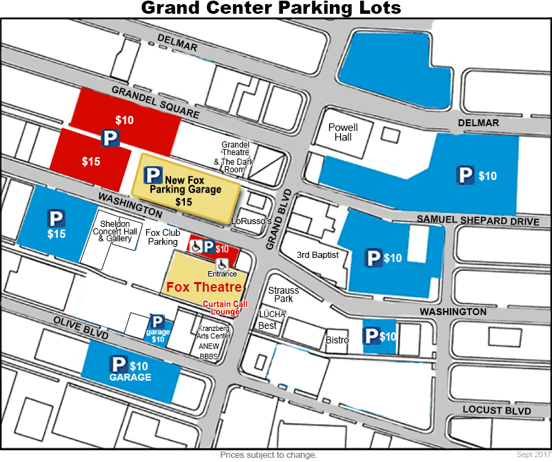 Directions and Parking | The Fabulous Fox Theatre