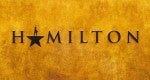 Hamilton logo on gold background