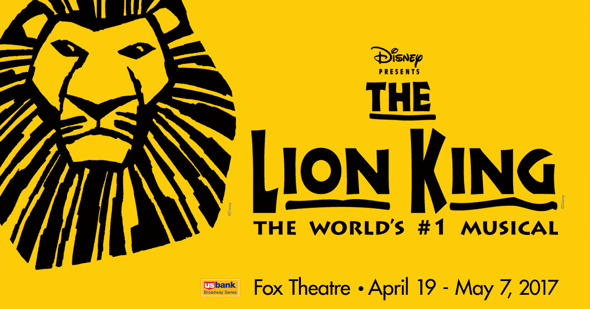 Idaho The Lion King October 17 Theatre
