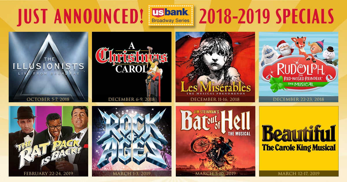 The Fabulous Fox Theatre Announces 2018-2019 U.S. Bank Broadway Series! | The Fabulous Fox Theatre