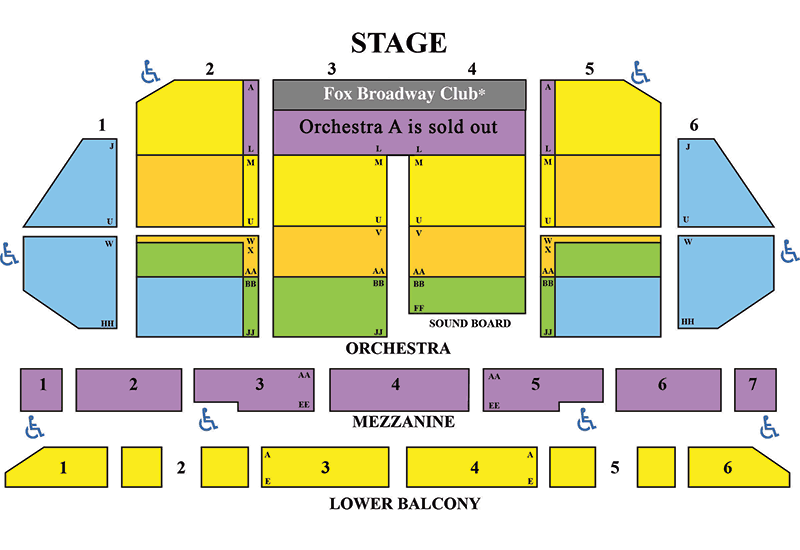 Fox Seating Chart Stl