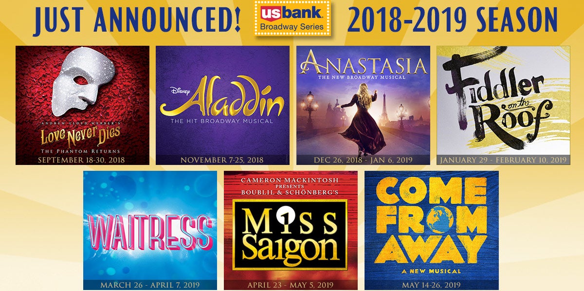 The Fabulous Fox Theatre Announces 2018-2019 U.S. Bank Broadway Series ...